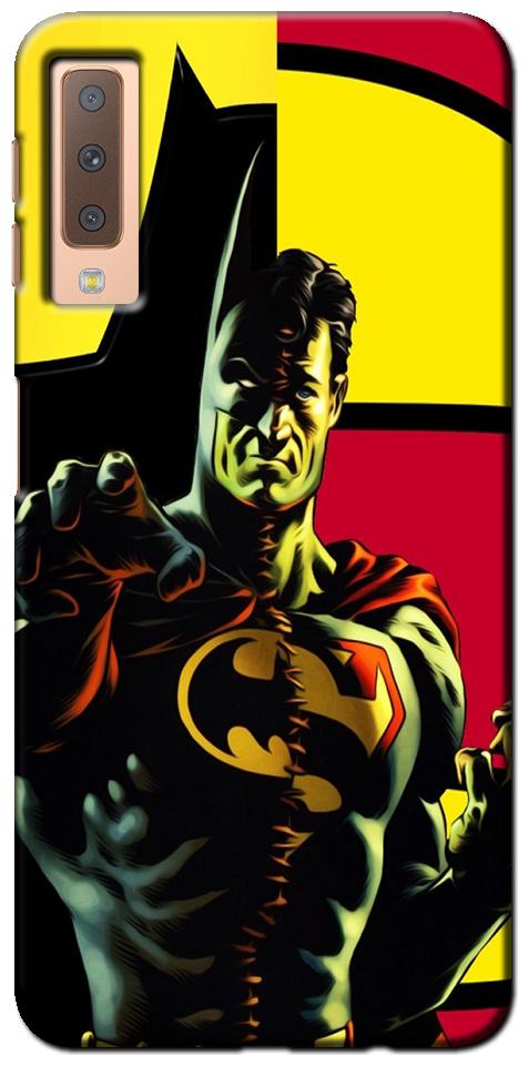 

CASE KING Polycarbonate Hard Back Cover For Samsung Galaxy A7 2018 ( Multi )