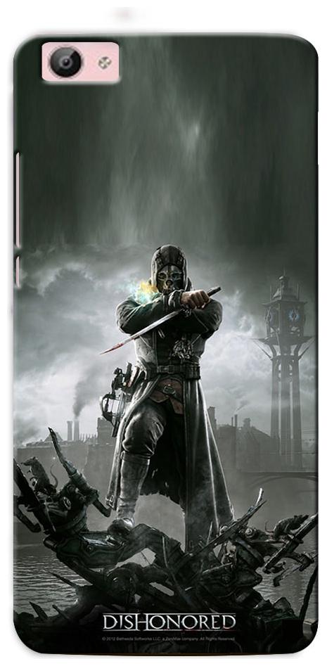 

CASE KING Polycarbonate Designer Back Cover For Vivo V5 Plus ( Multi )