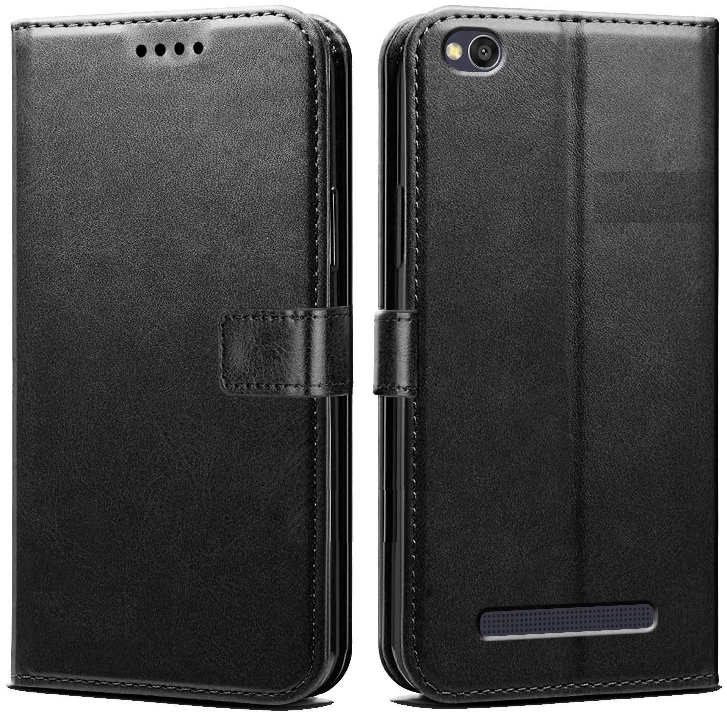 Cellshop Flip Cover For Mi Redmi 5A Black