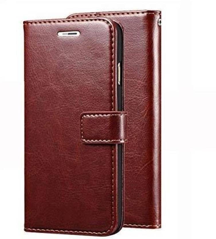 

Cellshop Faux Leather Flip Cover For Samsung Galaxy J2 2018 ( Brown )