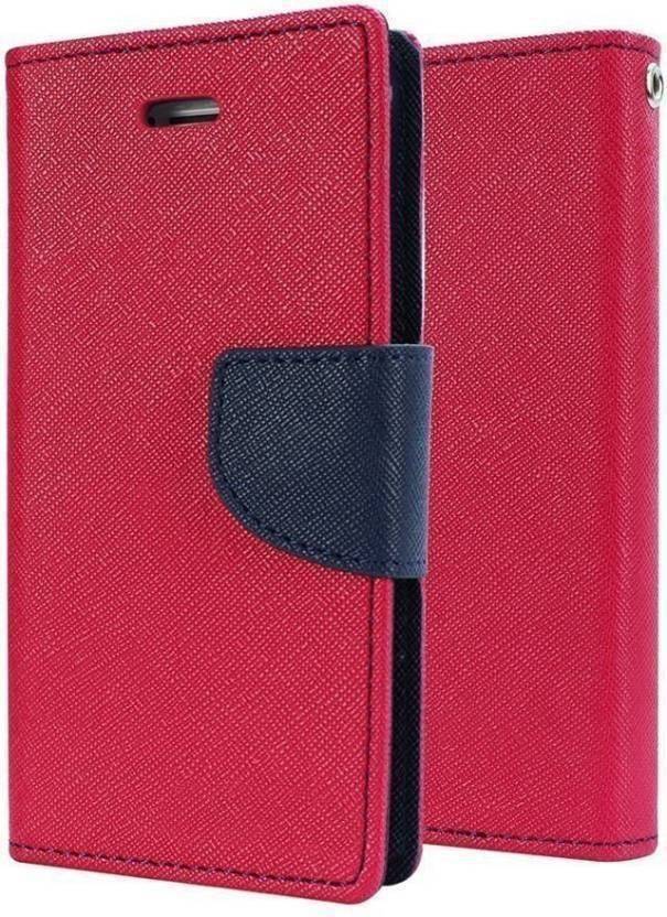 

Cellshop Faux Leather Flip Cover For Vivo V7 ( Pink )