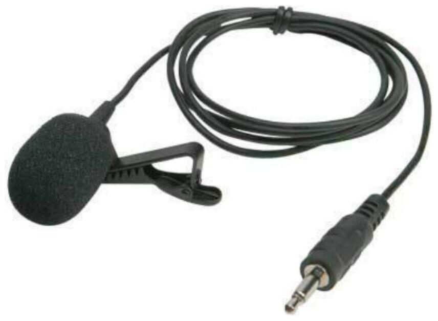 

Crystal Digital 3 5mm Clip On Mini Lapel Lavalier Microphone (Black)