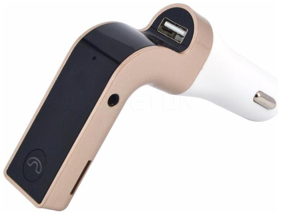 

TSV CARG7 Bluetooth FM with Hand Free Call Stereo Music Player and USB Car Charger for All