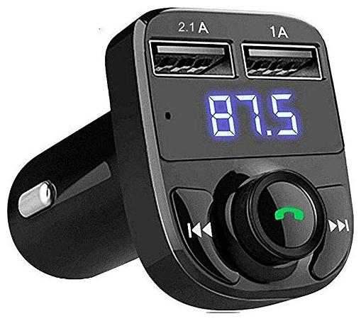 

CHG Dual USB Port Car Charger Handfree Wireless Bluetooth FM Transmitter and Mp3