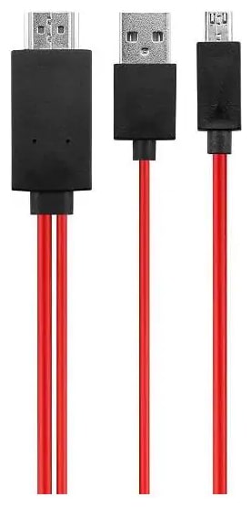 

TSV OTG Cable Adapter Red Black