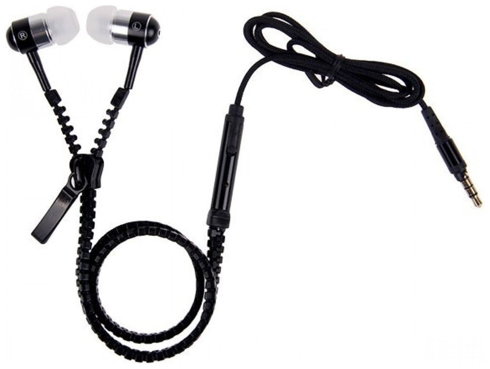 

CHG ZIPPER BLACK In-Ear Wired Headphone ( Black )