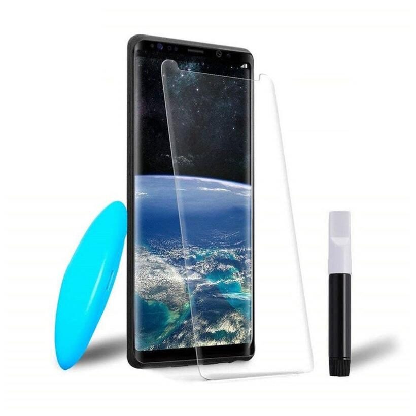

CHL UV Tempered Glass for Samsung Galaxy Note 8 Advanced Border-Less Full Edge to Edge UV Screen Protector
