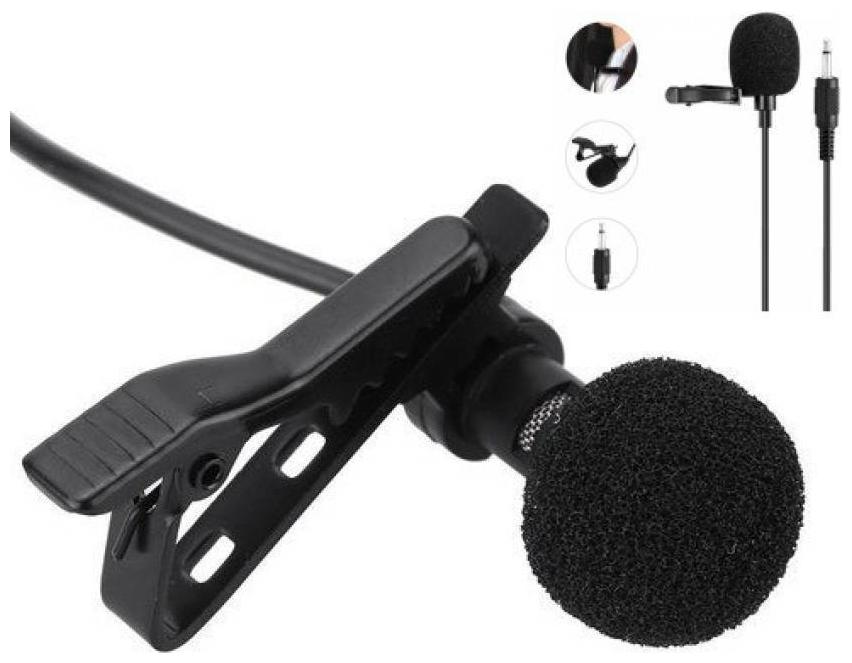 

Collar Mic Clip On Microphone by crystial digital