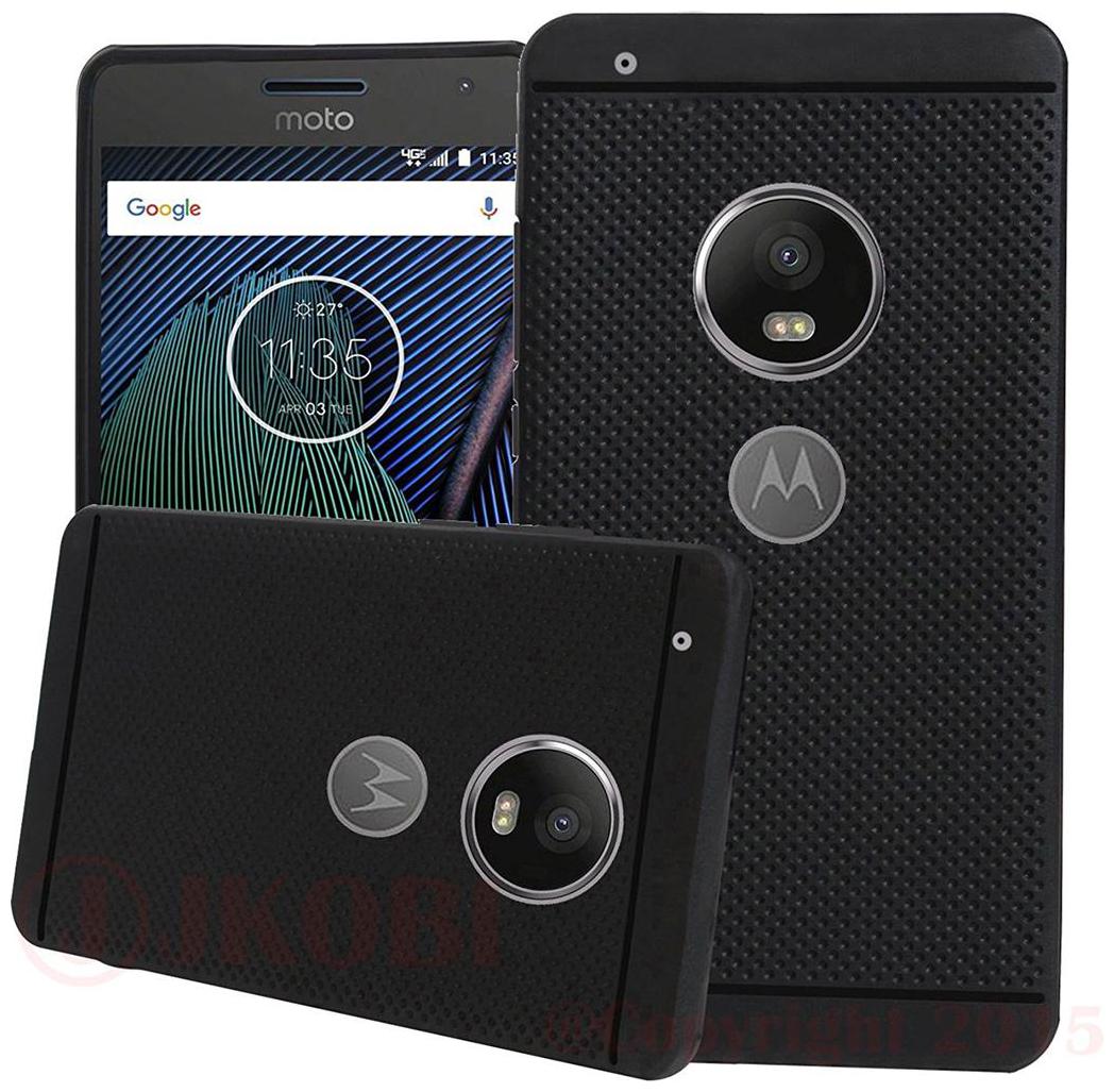 

Combo Of Mascot Max Back Cove and Tempered Glass For Motorola Moto C Plus (Black)
