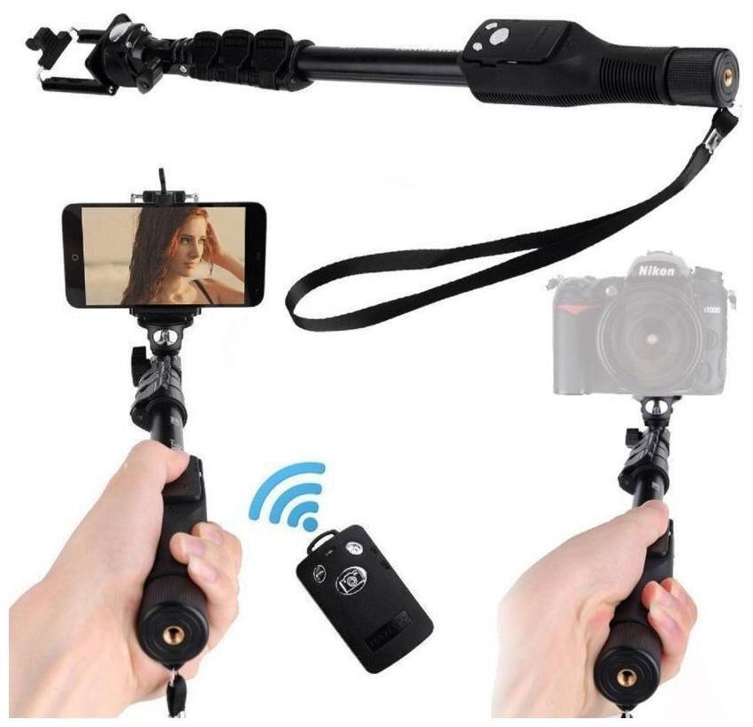 

Cos theta YT-1288 Selfie Stick Monopod with 228 Mini Mount for Digital Camera