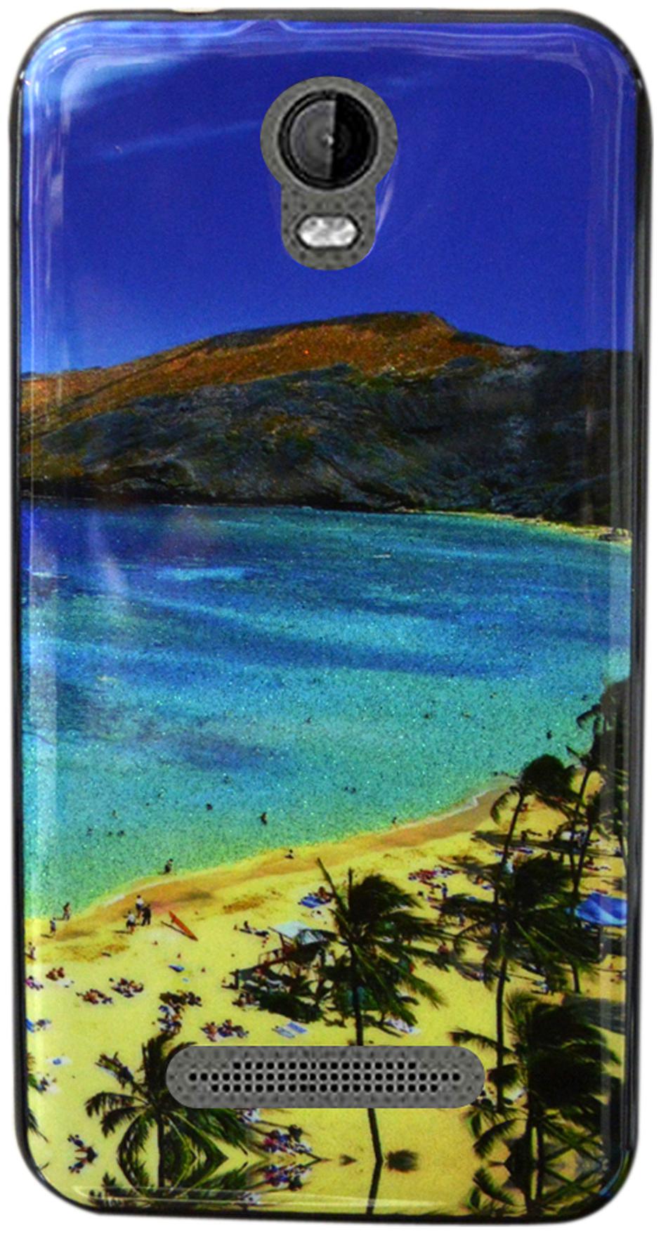 Coverage Back Cover For Micromax Bolt Q339 Multi Color