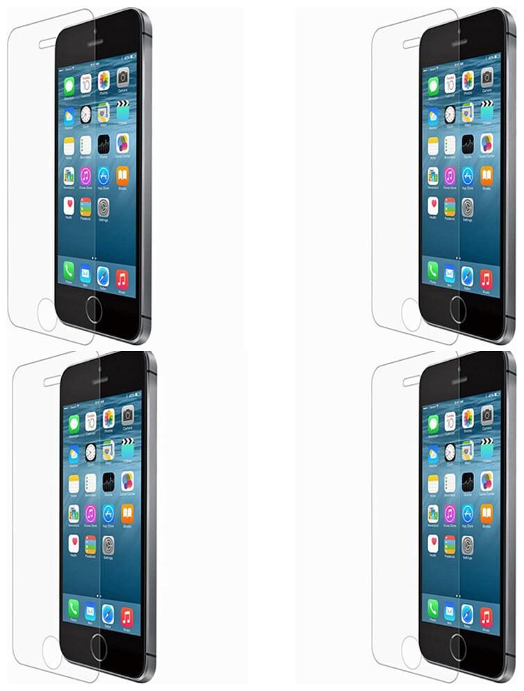 

CRAVEMART EDGE TO EDGE TEMPERED GLASS FOR APPLE IPHONE SE 10D SCREEN GUARD (PACK OF 4)