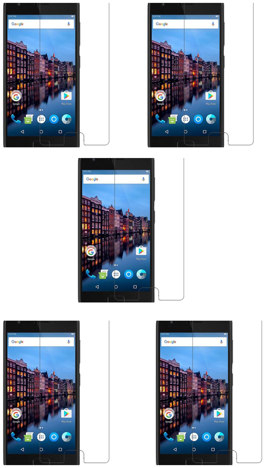 

CRAVEMART EDGE TO EDGE TEMPERED GLASS FOR LENOVO Z2 PLUS MIRROR SCREEN GUARD (PACK OF 5)