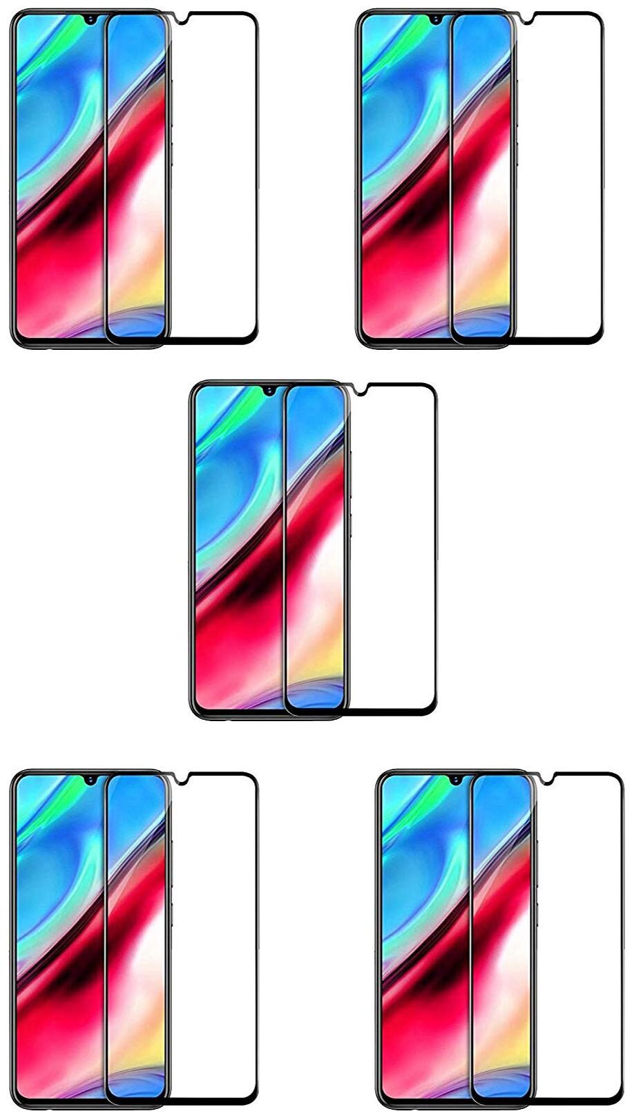 

CRAVEMART EDGE TO EDGE TEMPERED GLASS FOR SAMSUNG GALAXY A9 PRO MATTE ANTI-GLARE ANTI-FINGERPRINT SCREEN GUARD (PACK OF 5)