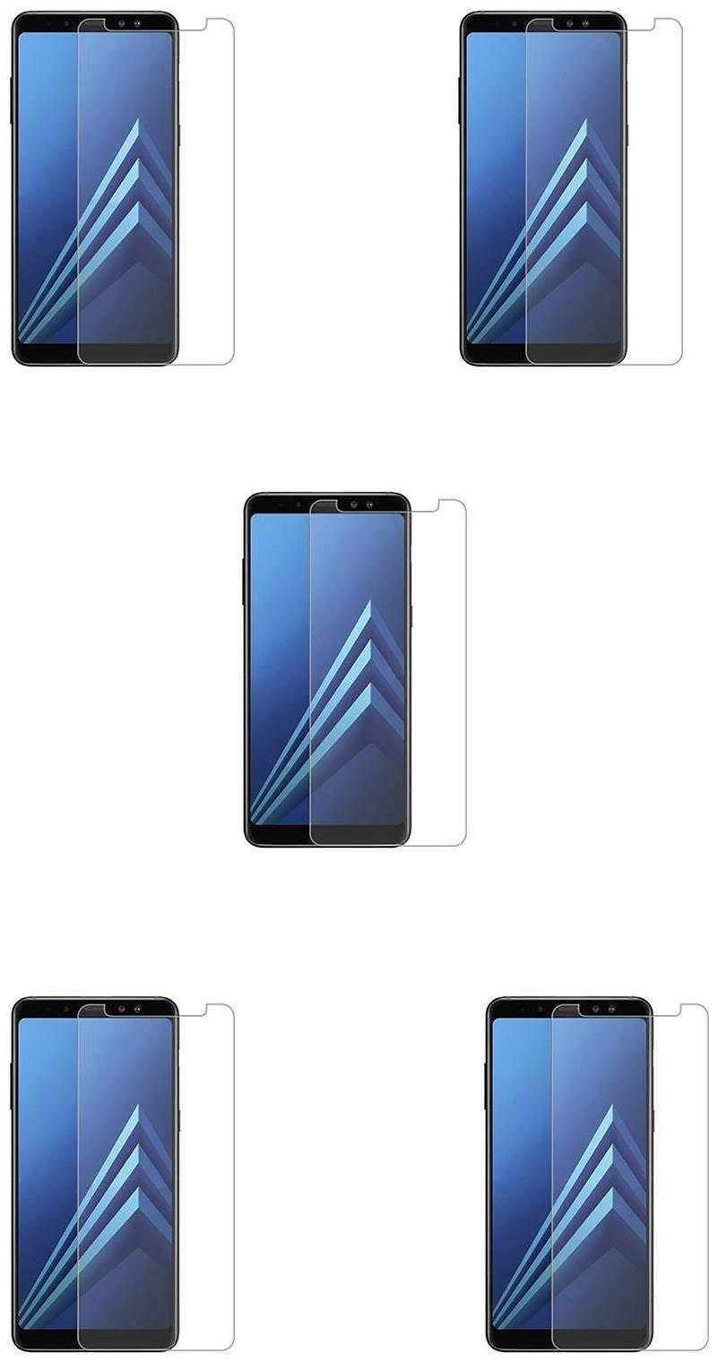 

CRAVEMART EDGE TO EDGE TEMPERED GLASS FOR SAMSUNG A6 8D TEMPERED GLASS (PACK OF 5)