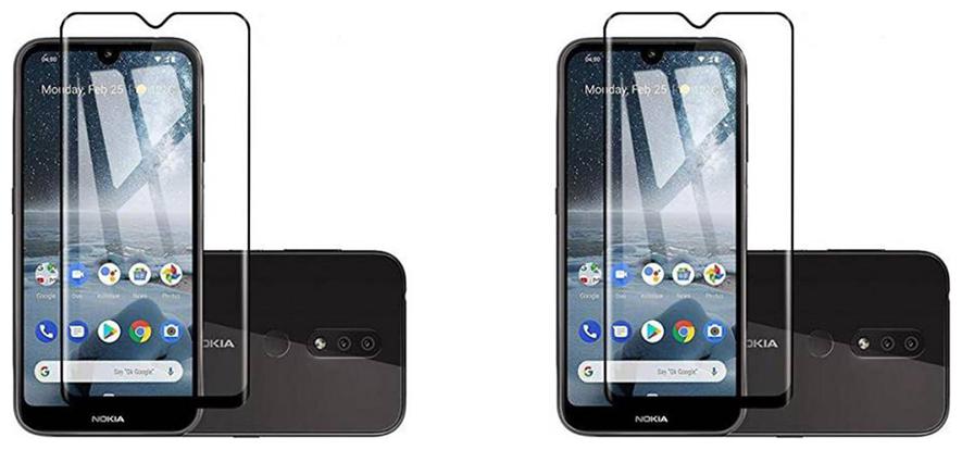 

CRAVEMART EDGE TO EDGE TEMPERED GLASS FOR NOKIA 4 2 ANTI PEEPING (PACK OF 2)