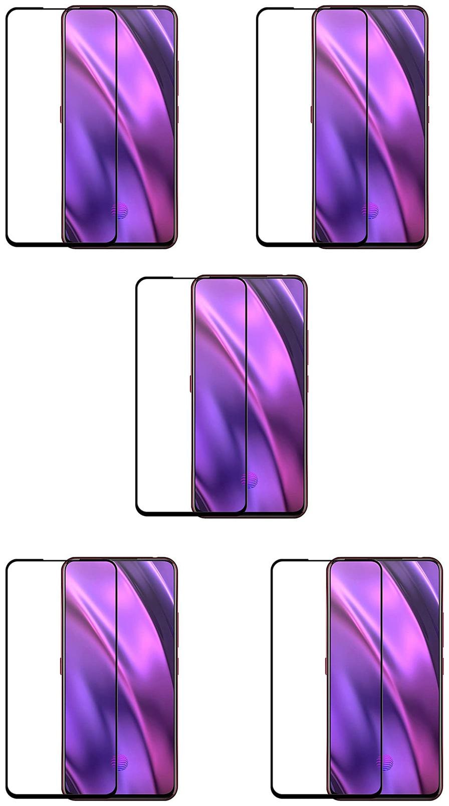 

CRAVEMART EDGE TO EDGE TEMPERED GLASS FOR SAMSUNG GALAXY M21 ANTI-SHATTER (PACK OF 5)