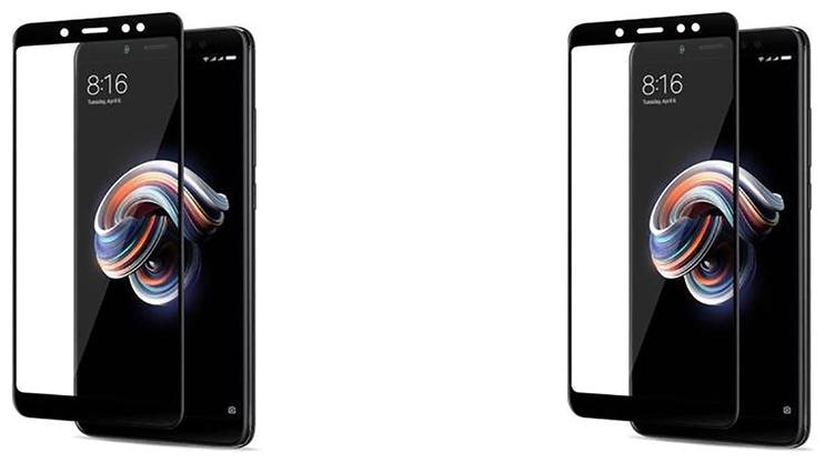 

CRAVEMART EDGE TO EDGE TEMPERED GLASS FOR MI REDMI NOTE 5 PRO (PACK OF 2)