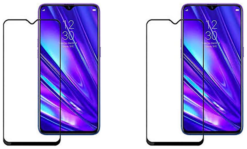 

CRAVEMART EDGE TO EDGE TEMPERED GLASS FOR VIVO Y19 MIRROR SCREEN GUARD (PACK OF 2)