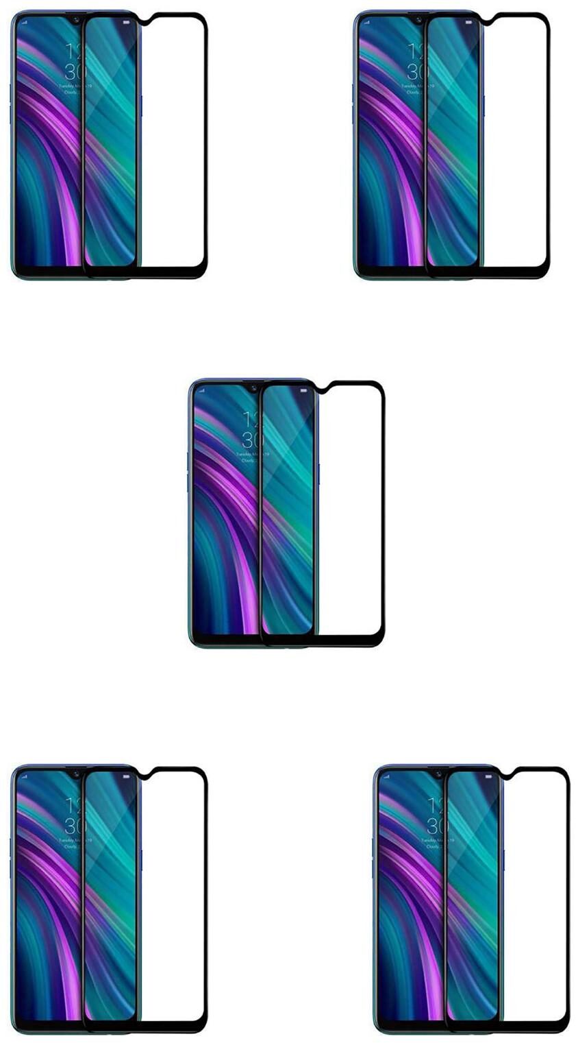 

CRAVEMART EDGE TO EDGE TEMPERED GLASS FOR SAMSUNG GALAXY A10S 4D TEMPERED GLASS (PACK OF 5)