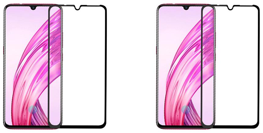 

CRAVEMART EDGE TO EDGE TEMPERED GLASS FOR VIVO X23 NANO LIQUID SCREEN PROTECTOR (PACK OF 2)