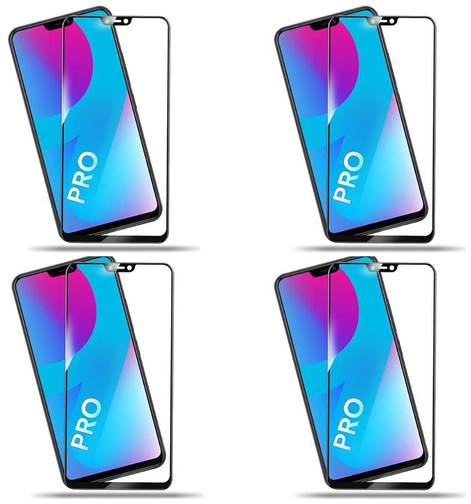

CRAVEMART EDGE TO EDGE TEMPERED GLASS FOR VIVO V9 PRO 10D SCREEN GUARD (PACK OF 4)