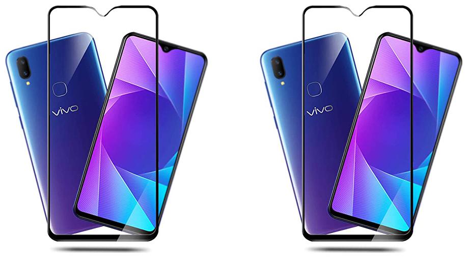 

CRAVEMART EDGE TO EDGE TEMPERED GLASS FOR VIVO Y91 (PACK OF 2)