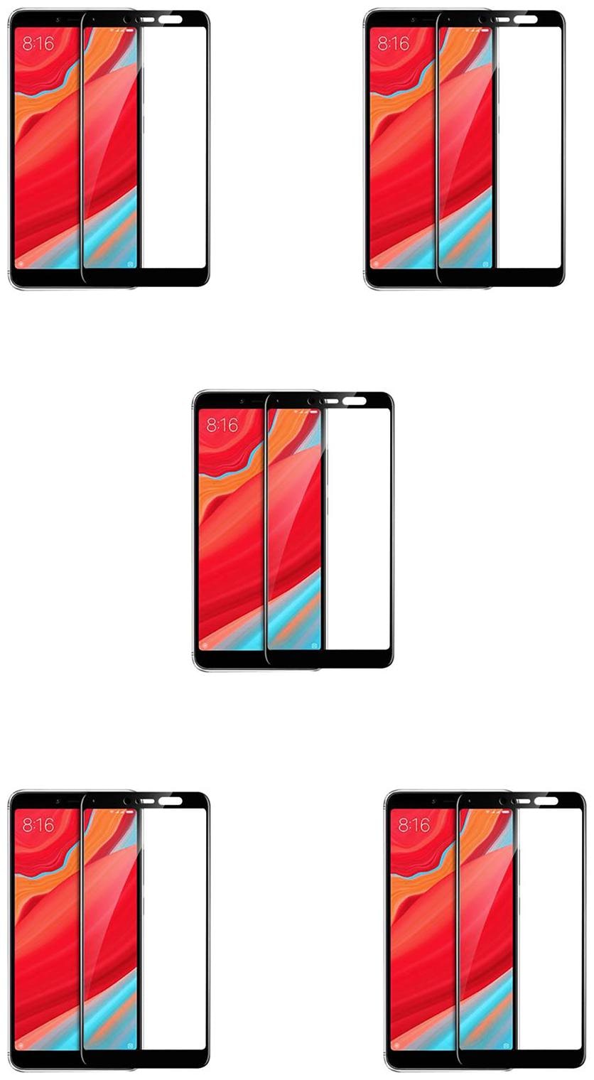 

CRAVEMART EDGE TO EDGE TEMPERED GLASS FOR REDMI Y2 3D TEMPERED GLASS (PACK OF 5)