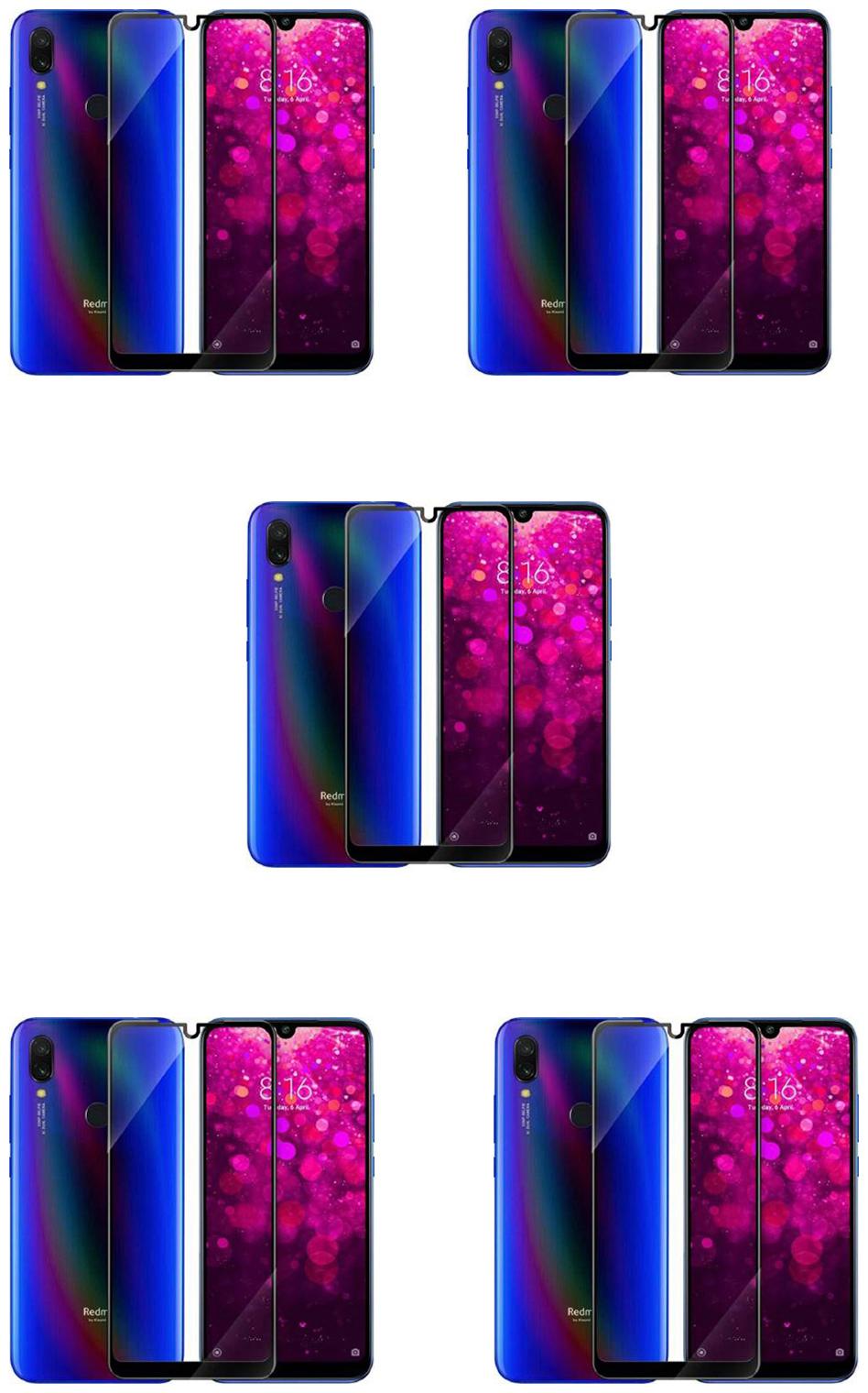 

CRAVEMART EDGE TO EDGE TEMPERED GLASS FOR XIAOMI REDMI Y3 NANO GLASS (PACK OF 5)