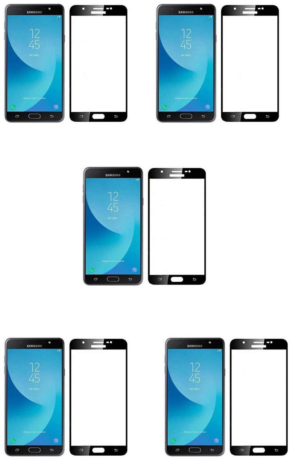 

CRAVEMART EDGE TO EDGE TEMPERED GLASS FOR SAMSUNG GALAXY ON MAX FULL COVERAGE (PACK OF 5)