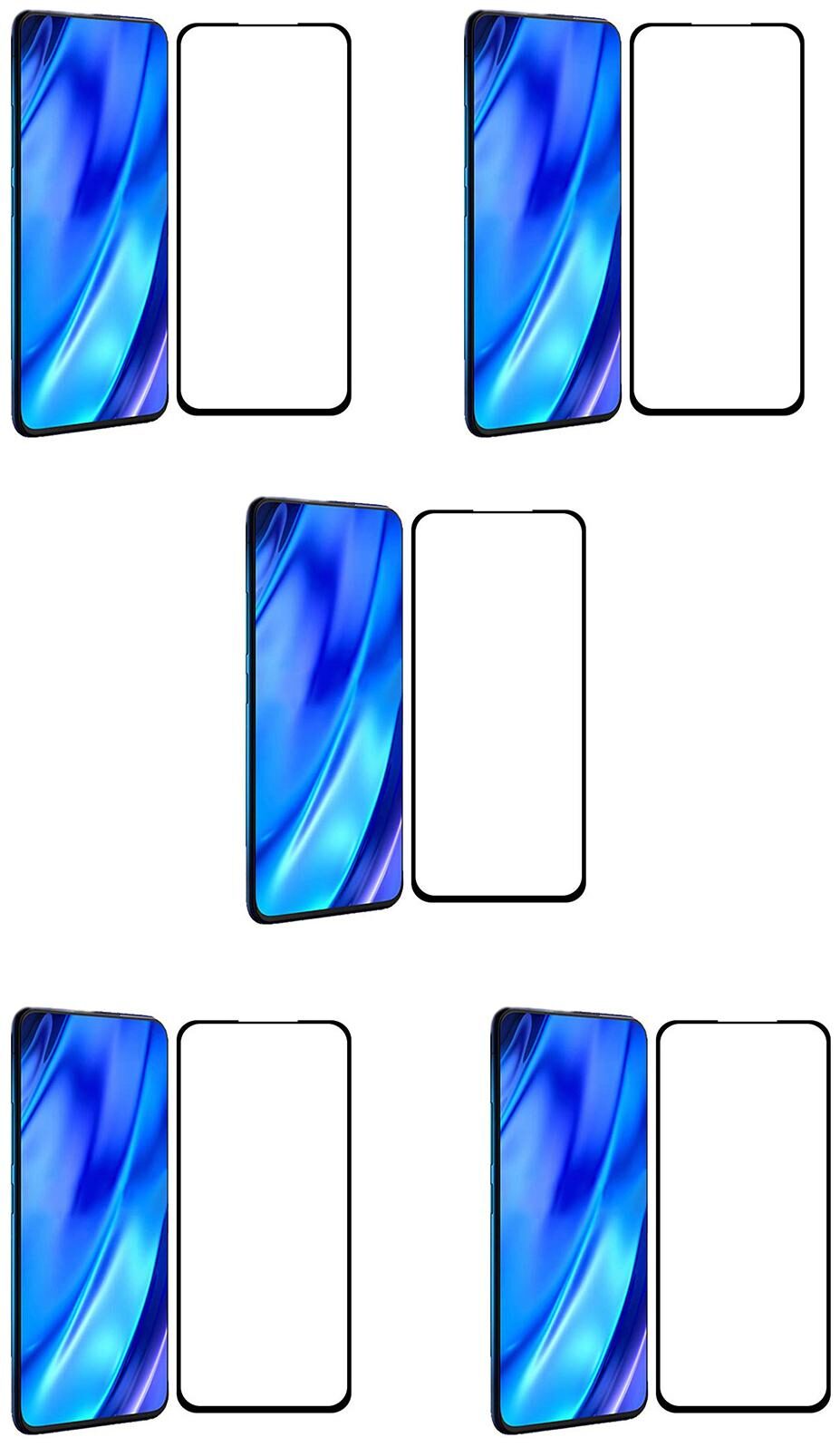 

CRAVEMART IMPOSSIBLE SCREEN GUARD FOR VIVO V15 PRO 9D TEMPERED GLASS (PACK OF 5)