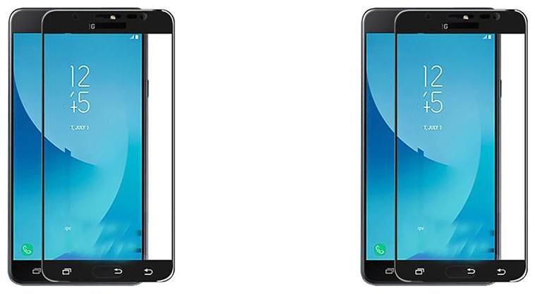

CRAVEMART IMPOSSIBLE SCREEN GUARD FOR SAMSUNG GALAXY J7 MAX 8D TEMPERED GLASS (PACK OF 2)