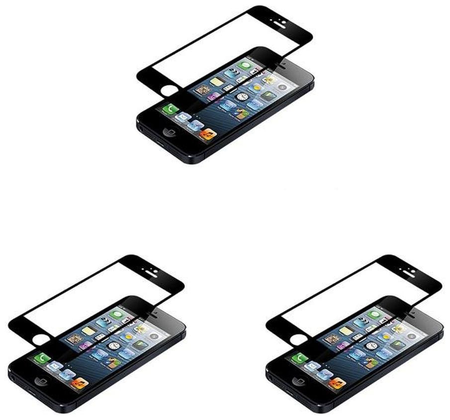 

CRAVEMART IMPOSSIBLE SCREEN GUARD FOR APPLE IPHONE 5S 9D SCREEN GUARD (PACK OF 3)