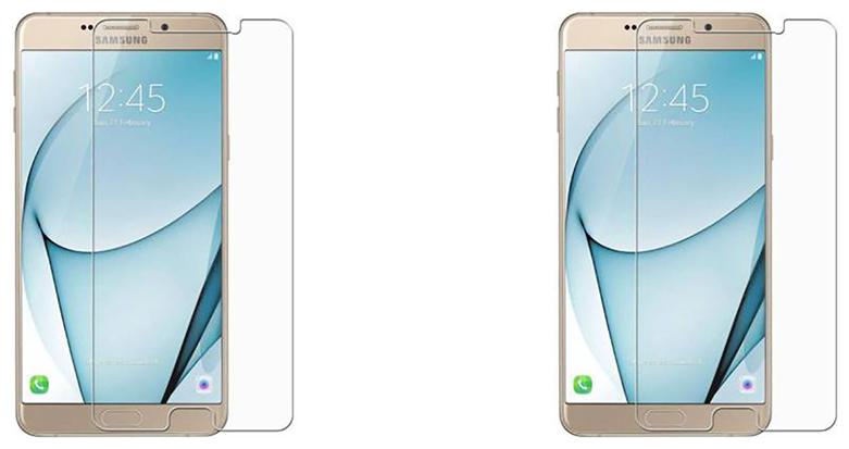 

CRAVEMART IMPOSSIBLE SCREEN GUARD FOR SAMSUNG GALAXY A9 PRO 10D TEMPERED GLASS (PACK OF 2)