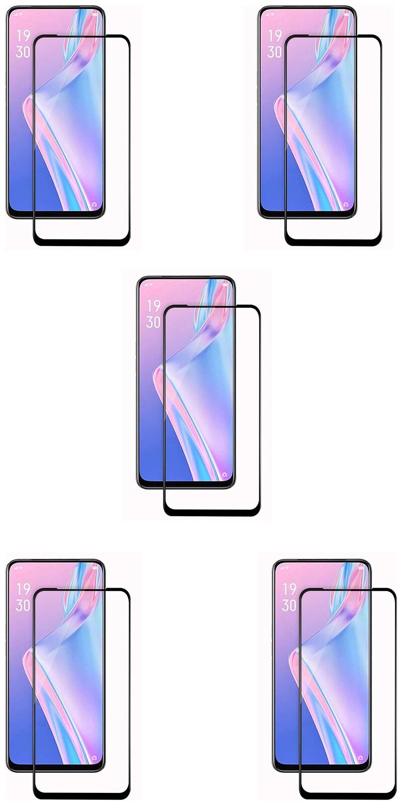 

CRAVEMART IMPOSSIBLE SCREEN GUARD FOR OPPO K3 FULL COVERAGE (PACK OF 5)