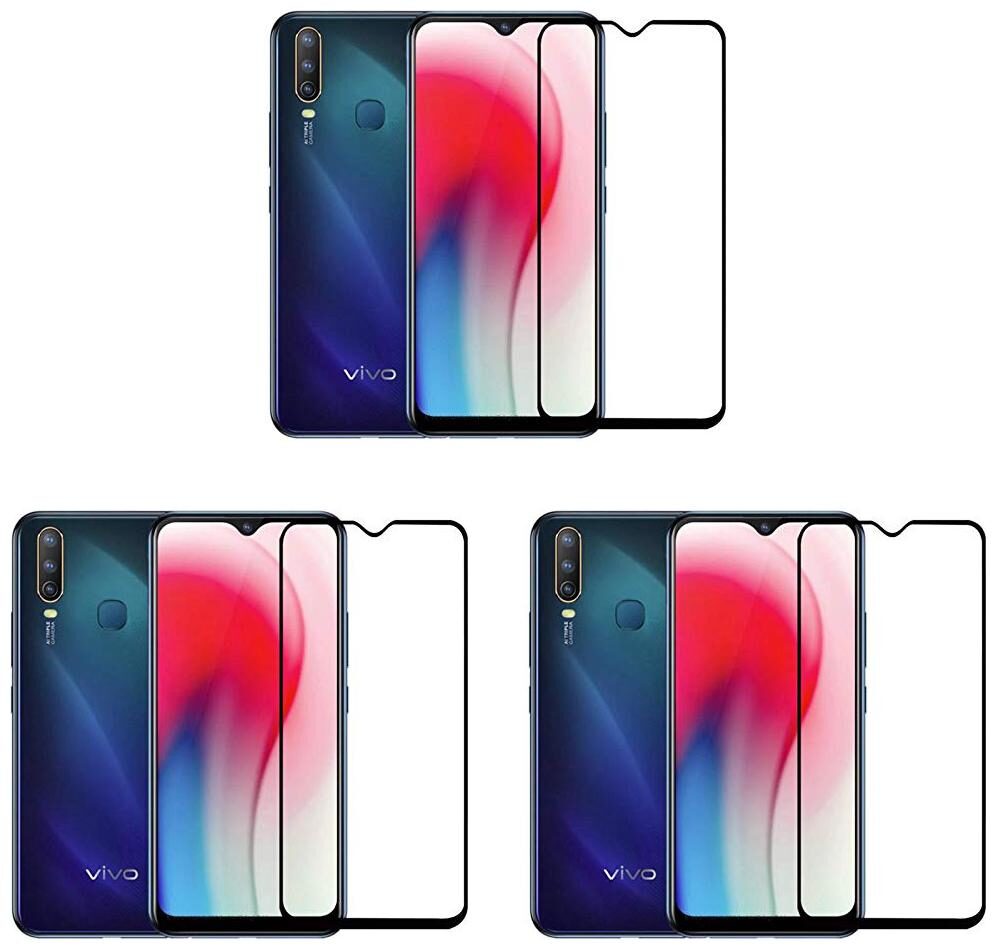 

CRAVEMART IMPOSSIBLE SCREEN GUARD FOR VIVO Y15 3D TEMPERED GLASS (PACK OF 3)