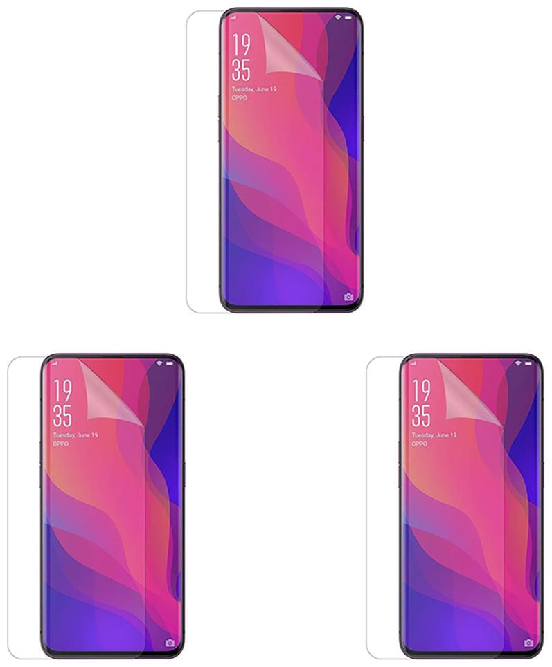 

CRAVEMART IMPOSSIBLE SCREEN GUARD FOR OPPO FIND X 11D TEMPERED GLASS (PACK OF 3)