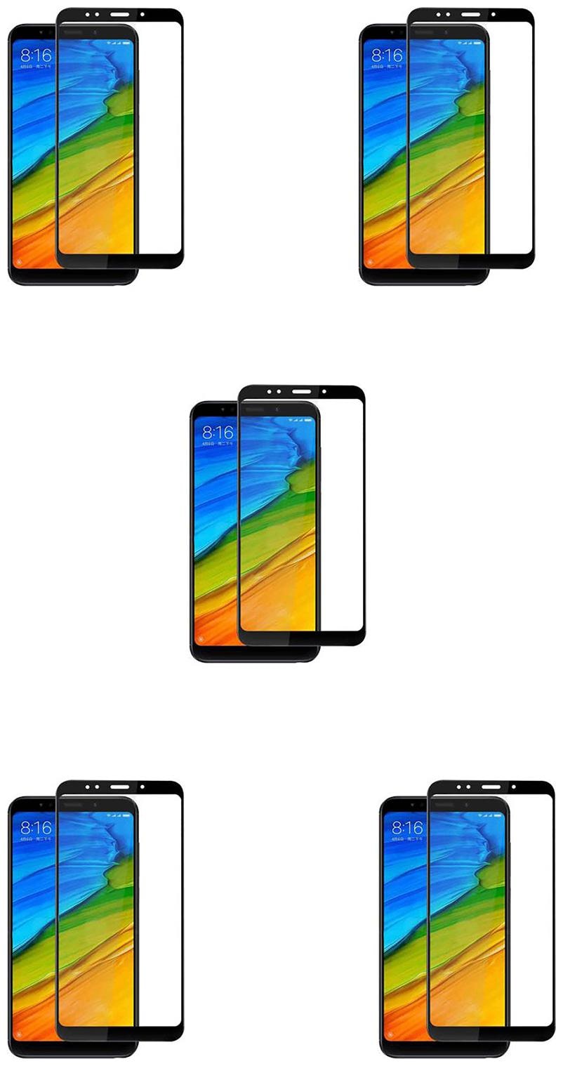 

CRAVEMART IMPOSSIBLE SCREEN GUARD FOR MI REDMI 5 4D SCREEN GUARD (PACK OF 5)