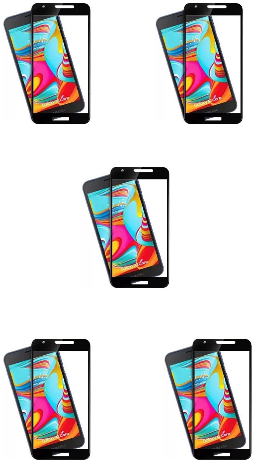 

CRAVEMART IMPOSSIBLE SCREEN GUARD FOR SAMSUNG GALAXY A2 CORE 11D TEMPERED GLASS (PACK OF 5)
