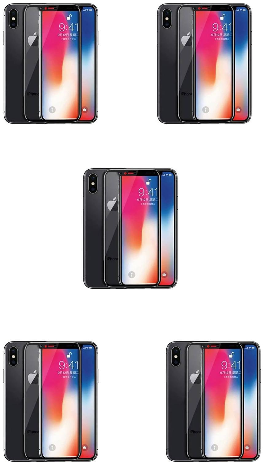 

CRAVEMART IMPOSSIBLE SCREEN GUARD FOR APPLE IPHONE XS WASHABLE (PACK OF 5)