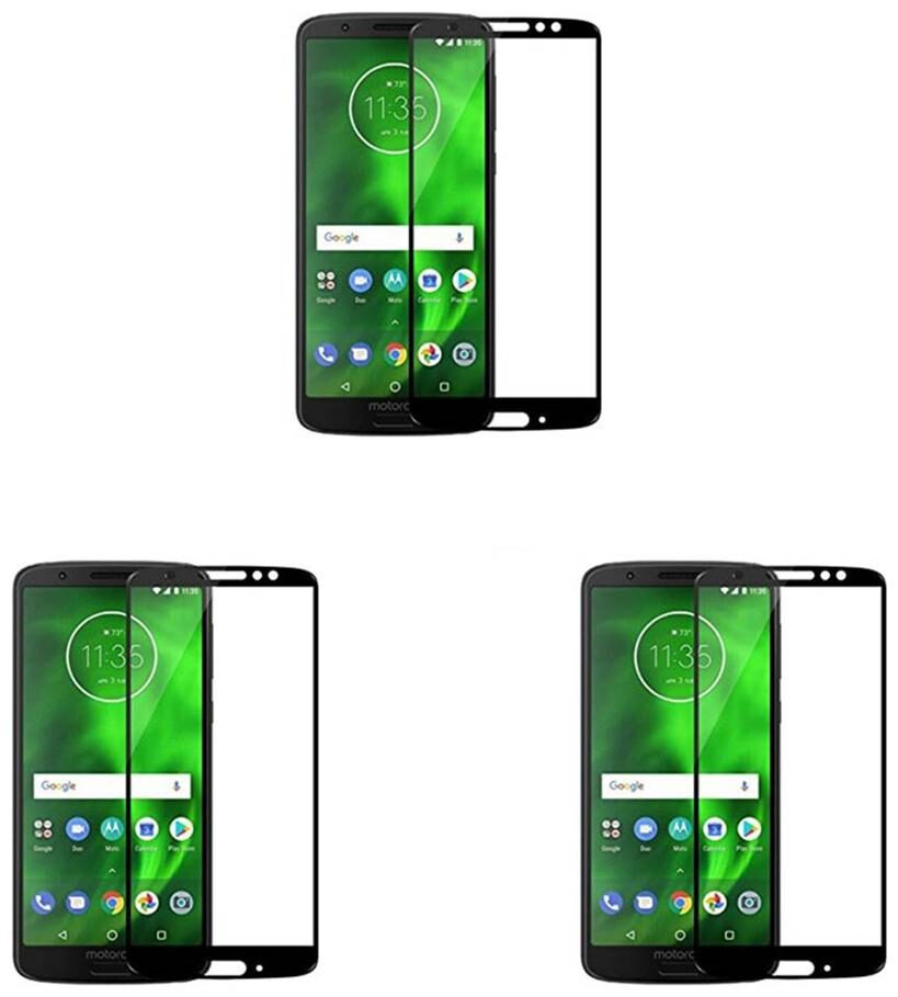 

CRAVEMART IMPOSSIBLE SCREEN GUARD FOR MOTOROLA MOTO G6 PLUS 6D SCREEN GUARD (PACK OF 3)