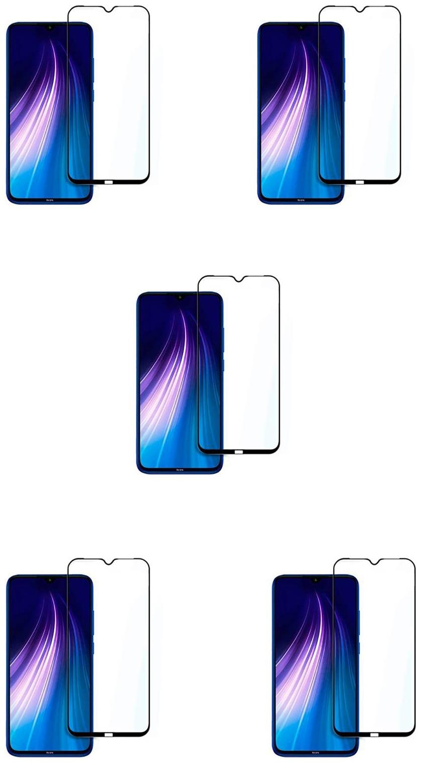 

CRAVEMART IMPOSSIBLE SCREEN GUARD FOR APPLE IPHONE 8 11D TEMPERED GLASS (PACK OF 5)