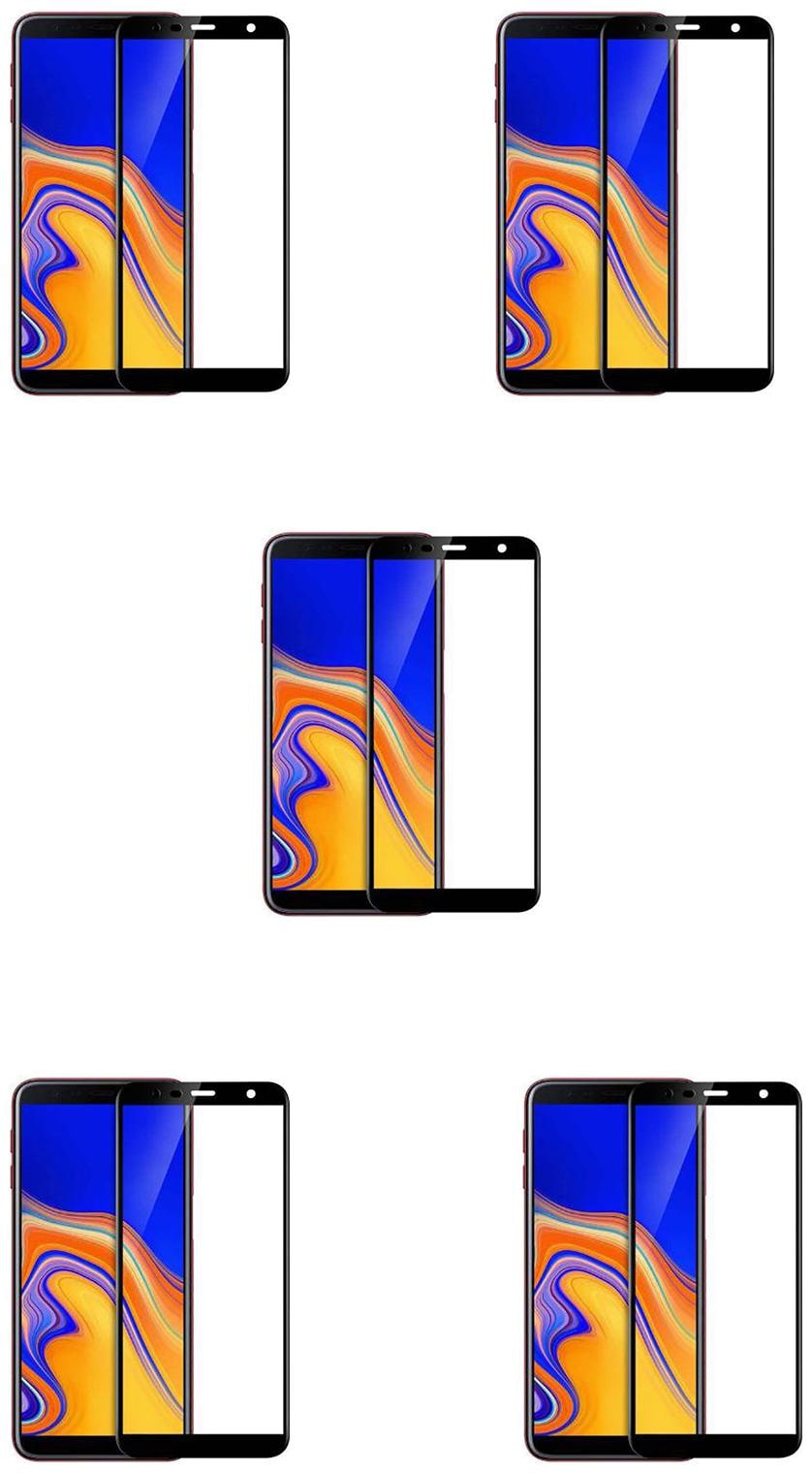 

CRAVEMART SCREEN GUARD FOR SAMSUNG GALAXY J4 PLUS 6D SCREEN GUARD (PACK OF 5)
