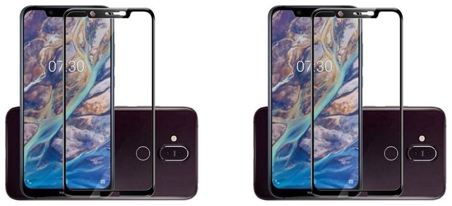 

CRAVEMART SCREEN GUARD FOR NOKIA 8 DIAMOND SCREEN GUARD (PACK OF 2)