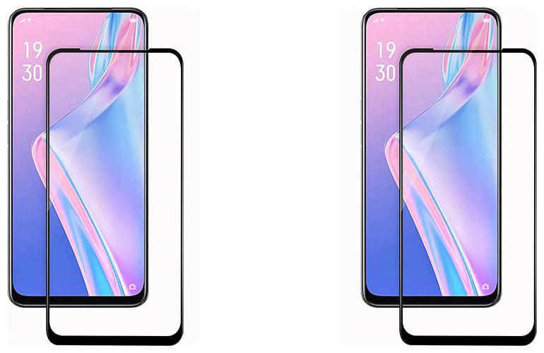 

CRAVEMART SCREEN GUARD FOR OPPO K3 4D TEMPERED GLASS (PACK OF 2)