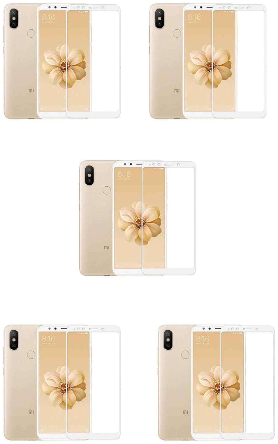 

CRAVEMART SCREEN GUARD FOR MI A2 8D SCREEN GUARD (PACK OF 5)