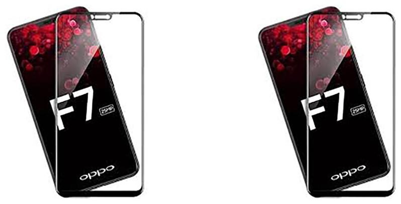 

CRAVEMART SCREEN GUARD FOR OPPO F7 11D TEMPERED GLASS (PACK OF 2)