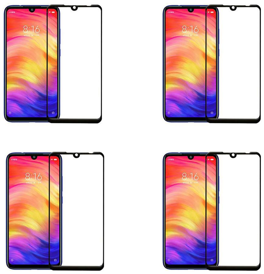 

CRAVEMART SCREEN GUARD FOR XIAOMI REDMI NOTE 7S 9D TEMPERED GLASS (PACK OF 4)