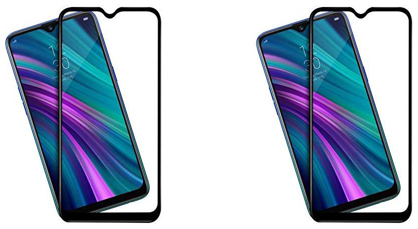 

CRAVEMART SCREEN GUARD FOR VIVO Y17 6D TEMPERED GLASS (PACK OF 2)