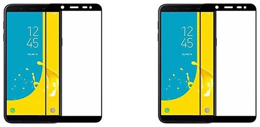 

CRAVEMART SCREEN GUARD FOR SAMSUNG GALAXY J4 WASHABLE (PACK OF 2)